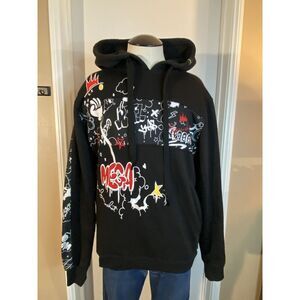 Screenshot Hoodie Sweatshirt Mens Small Urban Hip Hop‎ Streetwear Graph Art